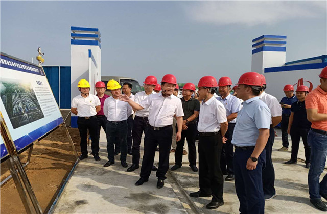 海南省副省长沈丹阳到必胜博国际海南项目指导工作